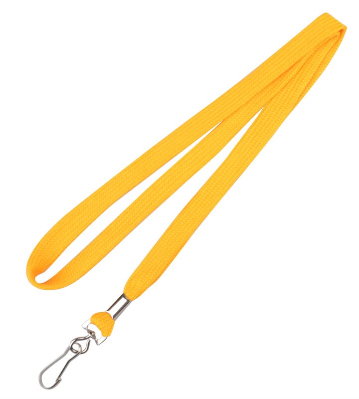 Yellow Lanyards are vivid in colour and can be shipped Australia wide