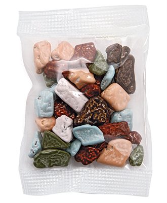 25 gram Bag with Chocolate Rocks