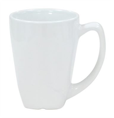 280ml Rocco Ceramic Coffee Mug White