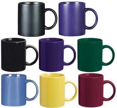 300ml Solid Coloured Mug