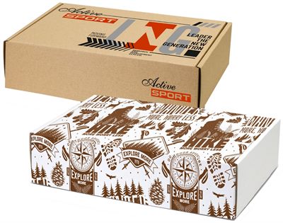 300x225x75mm Self Locking Gift Box