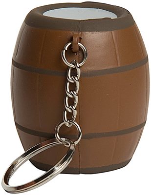 Barrel Stress Reliever Key Ring