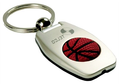 Basketball LED keychain