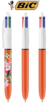 4 Colours® BIC® Fine Plastic Pen