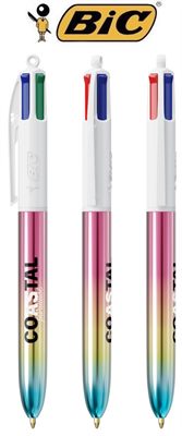 4 Colours® BIC® Gradient Plastic Pen