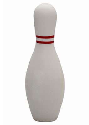 a bowling pin