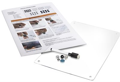 Clear Acrylic Magnetic Fridge Planner