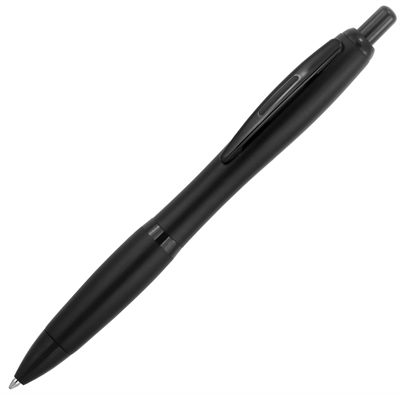 Cassini Matte Black Plastic Pen