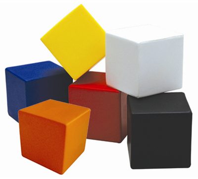 Coloured Stress Cube