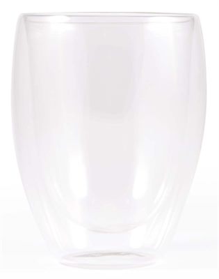 Enrico 350ml Double Walled Glass Cup