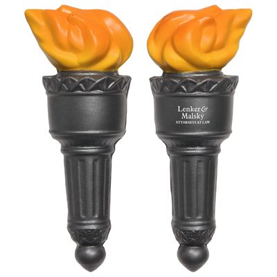 Flaming Torch Shaped Stress Reliever