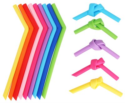 Silicone Beverage Reusable Drinking Straw