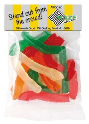 Gummy Snake Header Bag