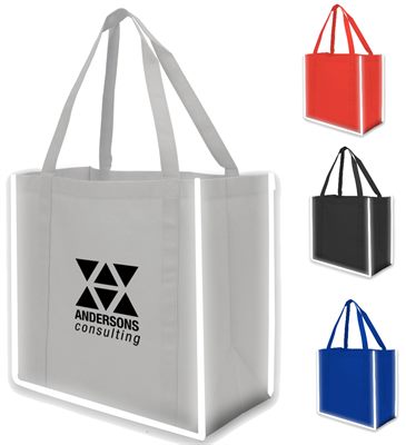 Irving Reflective Large Shopping Bag