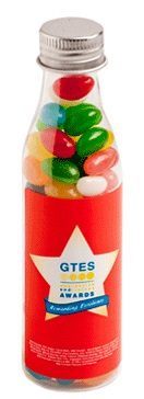 Jelly Beans In Soda Bottle