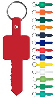 Key Shaped Flexible Key Chain