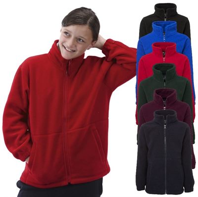 Kids Full Zip Fleece Jacket