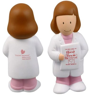 Lady Doctor Stress Toy