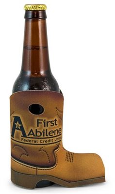 Leather Boot Stubby Holder