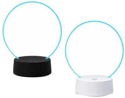 LED Lighted Acrylic Large Round Award