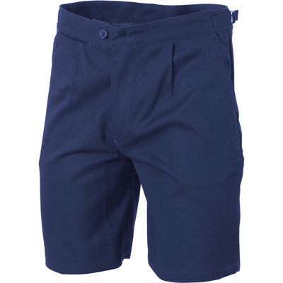 Long Leg Cotton Drill Utility Shorts