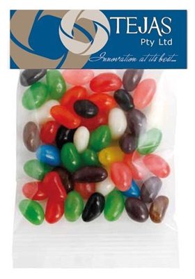 Mini Jelly Bean Header Bags - Mixed