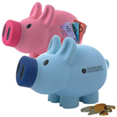 Pink Or Blue Piggy Banks