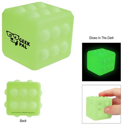 Push & Pop Glow-In-The-Dark Cube
