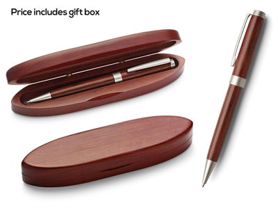 Rosewood Pen And Box