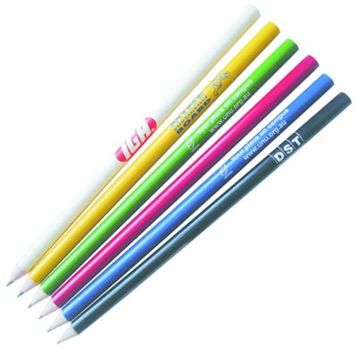 Colourful Sharpened Full Length HB Pencil
