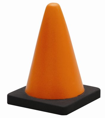 cone shaped stress traffic ball cones construction reliever balls orange code zoom