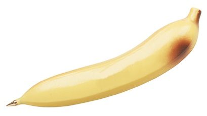 Promotional Banana Shaped Bent Pencil