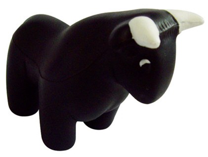 bull stress ball