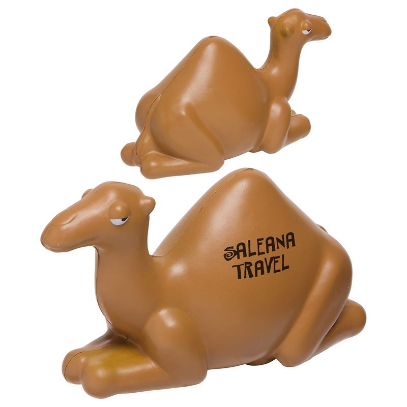 Printed Camel Stress Relievers Add Excitement To An Office Desk