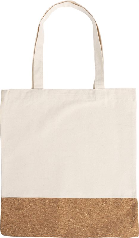 Clarkston Cotton And Cork Shopping Bags can be branded with a