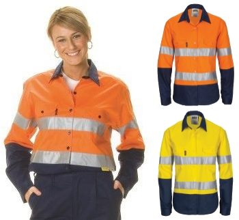 Ladies hi sales vis shirts