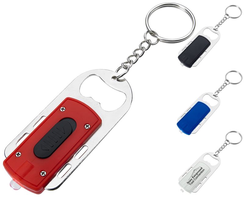 Branded bottle hot sale opener keyring