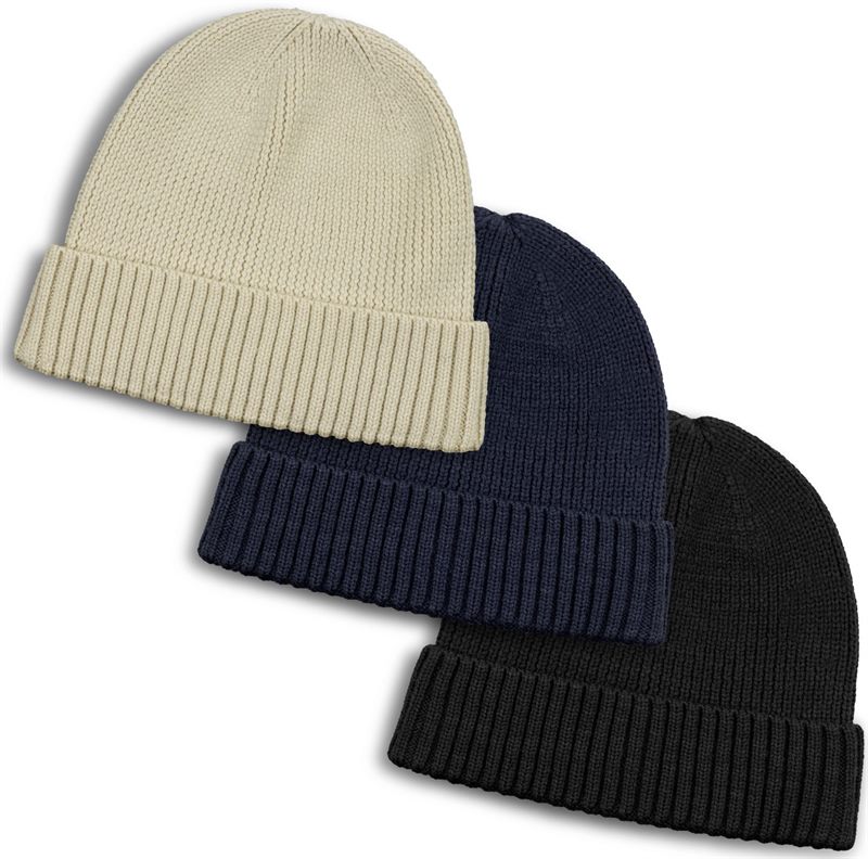 Marlee Merino Wool Beanies are great custom embroidered winter