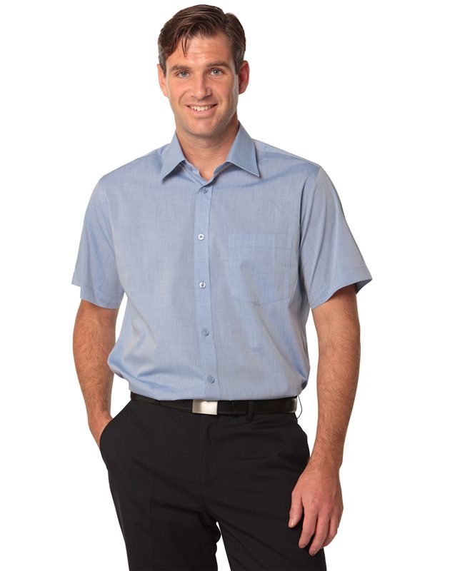 fine chambray short sleeve shirts 