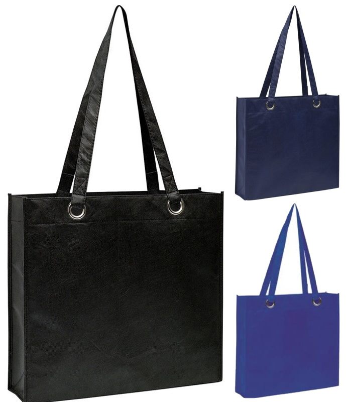 Reusable Bags | Red Non-woven Polypropylene Bags - Precious Packaging