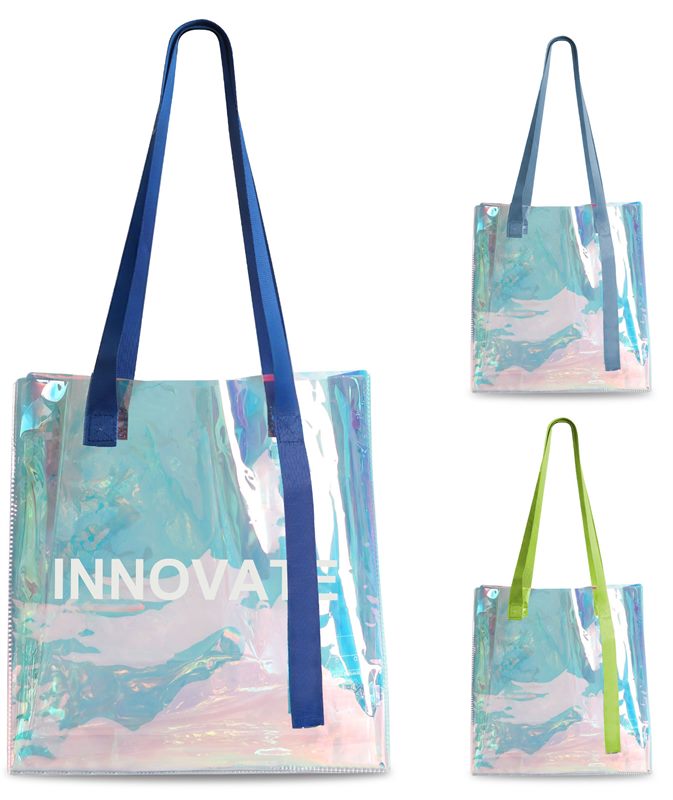 Nautica PVC Waterproof Tote Bag blends modern clarity with