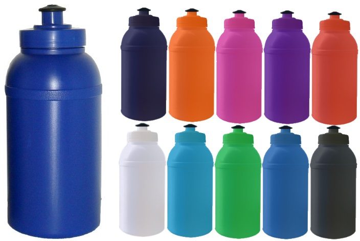 plastic drinking bottles with caps