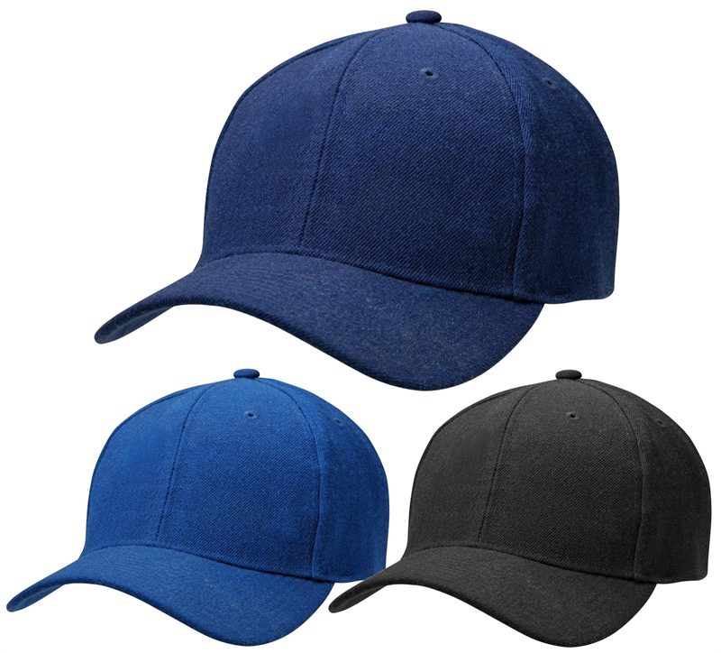 coloured baseball caps