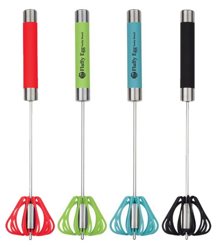 Stainless Steel & Rubber Promotional Dart Whisk