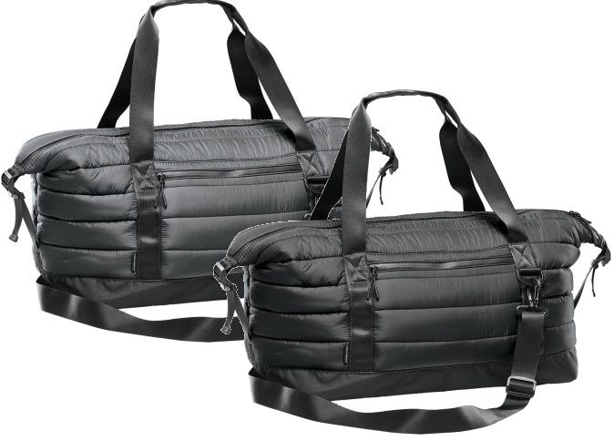 Puffer store duffle bag