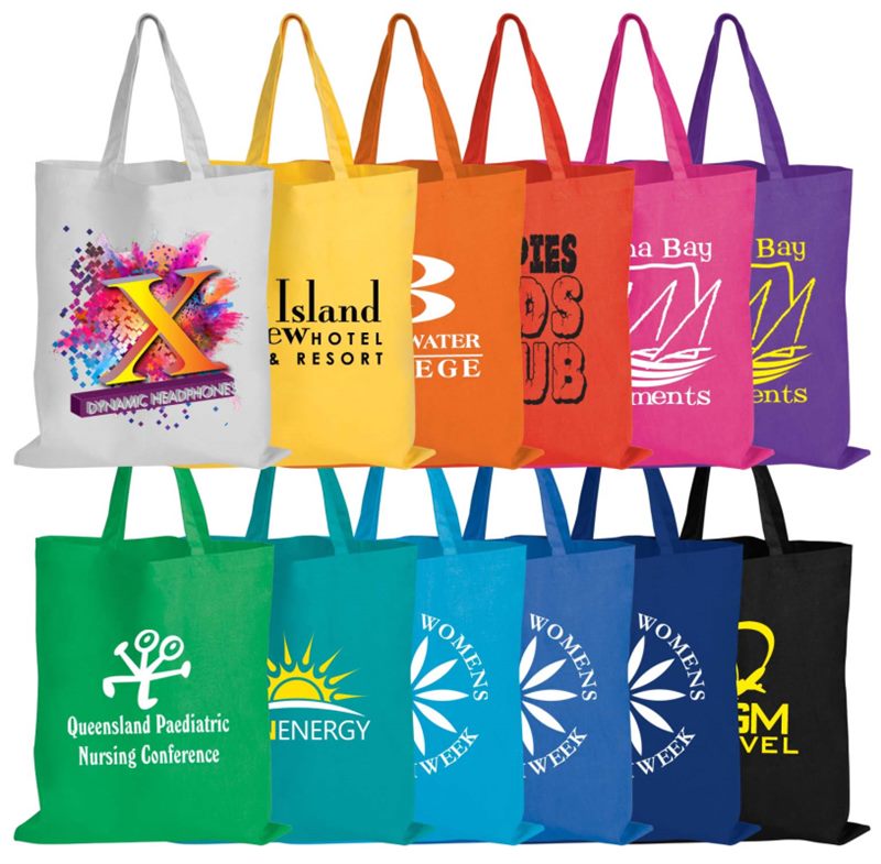 Terra Calico Bags can easily be custom branded