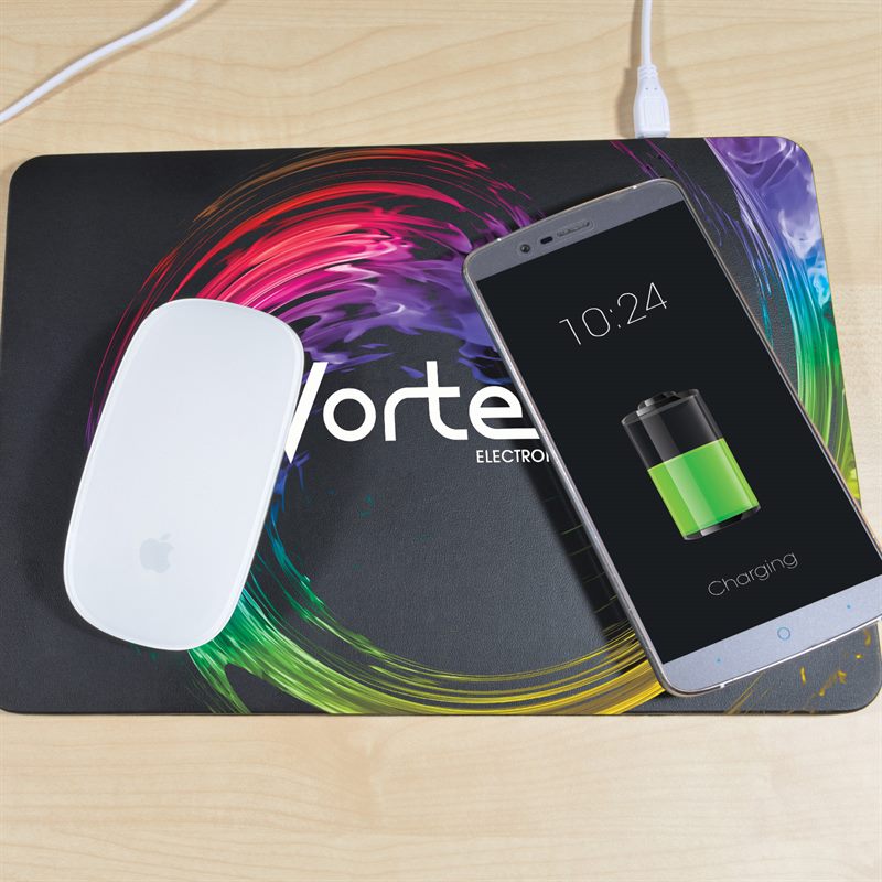 Branded Wireless Charging Mouse Mats Allow You To Charge Any Qi