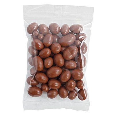 Chocolate Peanuts 100g Cello Bag