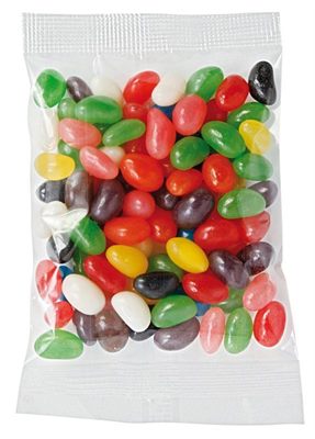 Jelly Bean Mixed in 100g Cello Bags
