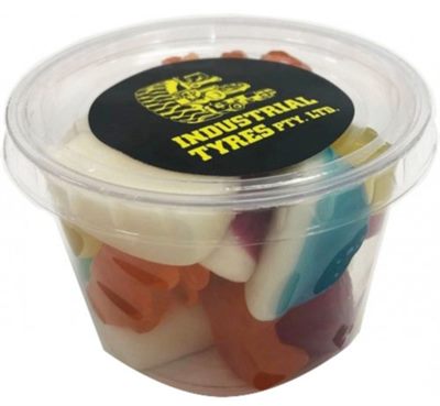 100g Mixed Lollies In Plastic Tub